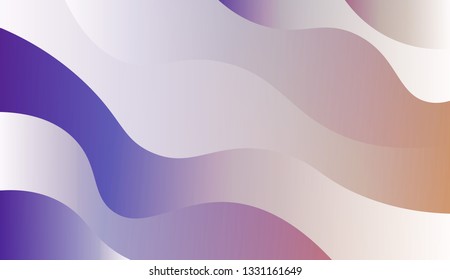 Abstract and bright realistic background with stylish smooth gradient colors. Flow wave shapes composition. Vector design layout for banners presentations, flyers, posters and invitations. Gradient.