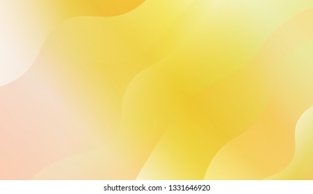 Abstract and bright realistic background with stylish smooth gradient colors. Flow wave shapes composition. Vector design layout for banners presentations, flyers, posters and invitations. Gradient.