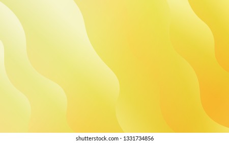 Abstract and bright realistic background with stylish smooth gradient colors. Flow wave shapes composition. Vector design layout for banners presentations, flyers, posters and invitations. Gradient.