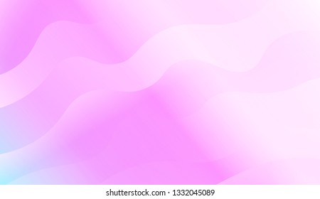 Abstract and bright realistic background with stylish smooth gradient colors. Flow wave shapes composition. Vector design layout for banners presentations, flyers, posters and invitations. Gradient.