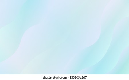Abstract and bright realistic background with stylish smooth gradient colors. Flow wave shapes composition. Vector design layout for banners presentations, flyers, posters and invitations. Gradient.