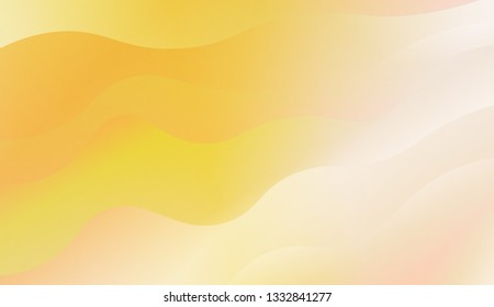 Abstract and bright realistic background with stylish smooth gradient colors. Flow wave shapes composition. Vector design layout for banners presentations, flyers, posters and invitations. Gradient.