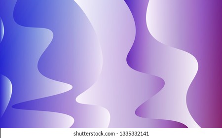 Abstract and bright realistic background with stylish smooth gradient colors. Flow wave shapes composition. Vector design layout for banners presentations, flyers, posters and invitations. Gradient.
