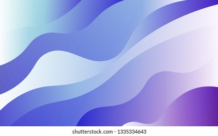 Abstract and bright realistic background with stylish smooth gradient colors. Flow wave shapes composition. Vector design layout for banners presentations, flyers, posters and invitations. Gradient.