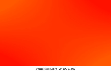 Abstract bright red color gradient background texture. Simple smooth vector illustration template