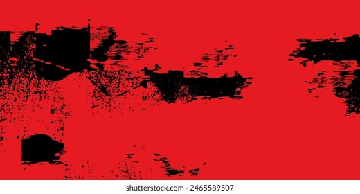 Textura Abstractas De Grunge Rojo Brillante En Fondo Negro
