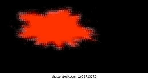 Textura Abstractas Del Grunge Rojo Brillante En Fondo Negro