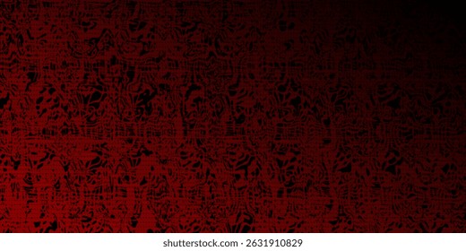 Textura Abstractas Del Grunge Rojo Brillante En Fondo Negro