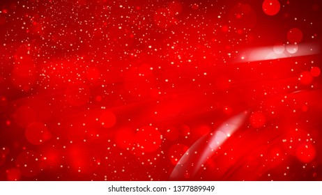 Abstract Bright Red Lights Background