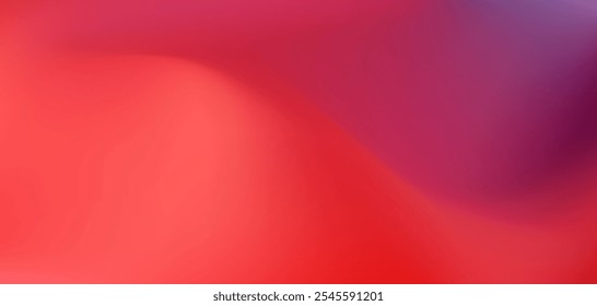 Abstract bright red and maroon wine vector fluid mesh gradient background. Vibrant shine scarlet and pink colors liquid digital watercolor for fire flame concept, passion design, banner