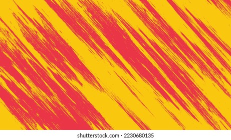 Resumen Las franjas amarillas rojas brillantes Grunge el fondo de la textura