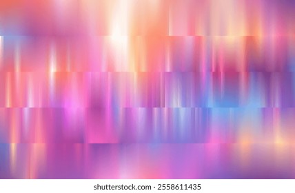 Abstract bright shape background. Polygon pattern bg. Pastel purple pink poster design. Geometric art decoration. Gradient tile texture. Mosaic cover. Vector Illustration, EPS 10.