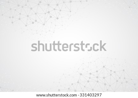 Abstract bright simple tech vector background. Connection structure. Polygonal vector abstract wallpaper. Abstract technology shapes. Vector science background