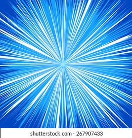Abstract Bright Sunburst Background