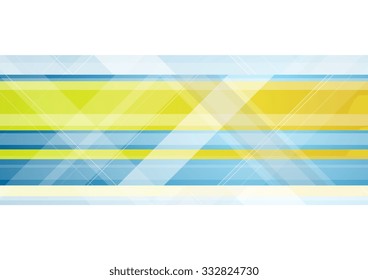 Abstract bright tech geometric background. Vector illustration