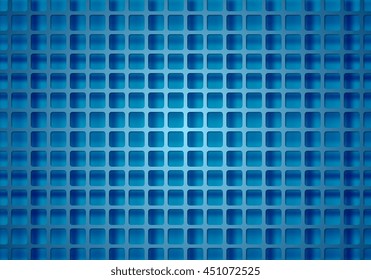 Abstract bright technical squares grid. Vector geometric design
