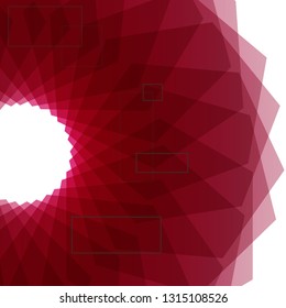 Abstract bright technology circles vector background