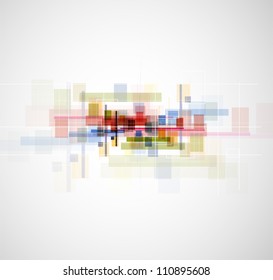 Abstract bright technology  dynamic fade background