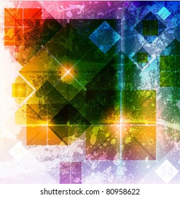 abstract bright technology vector background
