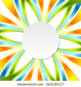 Abstract bright vector background