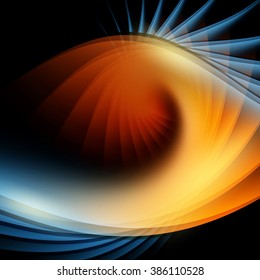 abstract bright vector background with copy space. Eps10