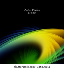 abstract bright vector background with copy space. Eps10