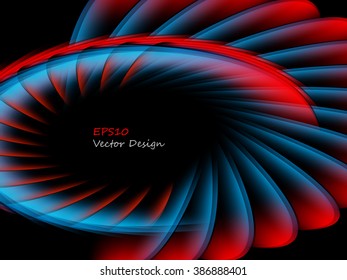 abstract bright vector background with copy space. Eps10