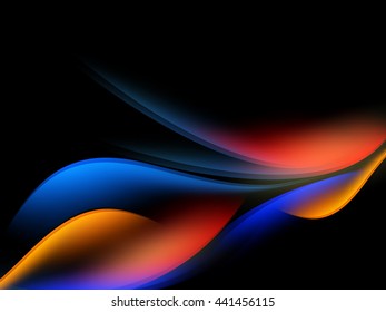 abstract bright vector background with copy space. Eps10