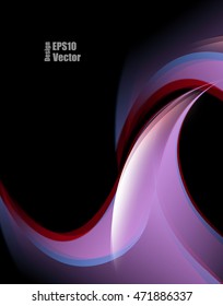 abstract bright vector background with copy space. Eps10