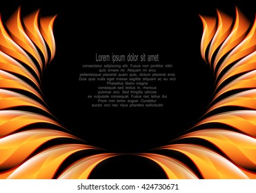 abstract bright vector background, shiny vector lines, elements for design, brouchures, flyers, presentation, techno background, modern vector lines. Eps10