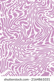 Abstract bright vector pattern sixties hippie aesthetic style