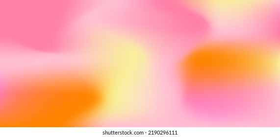 Abstract bright warm background with pink orange and yellow colors. Mesh background with candy colors.