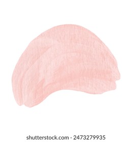 Abstract bright watercolor stain isolated Watercolor hand drawn.