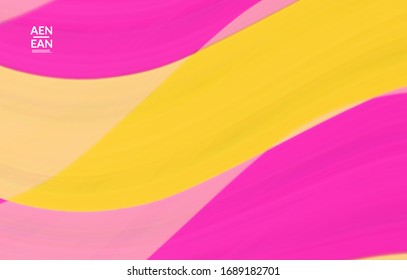 Abstract bright wavy wallpaper. Colorful fluid waves of blurred motion light effect. Futuristic technology computer data communication concept. Neon ray shimmering texture.