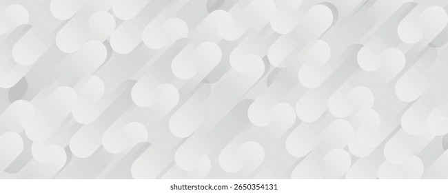 Abstractas fondo blanco brillante - Textura redonda geométrica	