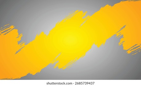 Abstract bright yellow grunge background