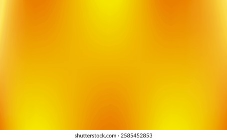 Abstract bright yellow and orange gradient background. 