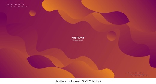 Abstract bright yellow purple gradient illustration background with simple pattern. Cool design. Eps10 vector