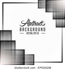 Abstract brochure background. Vector and illustration.