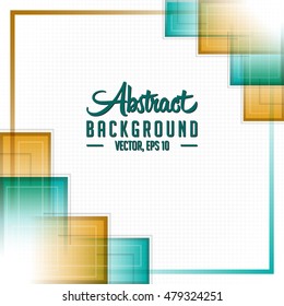 Abstract brochure background. Vector and illustration.