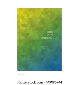 Abstract brochure background.vector eps10.