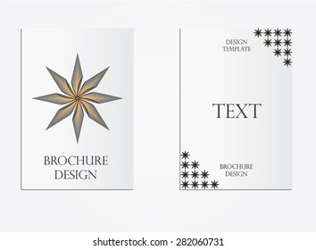 Abstract Brochure, cover. Modern vector illustrator.