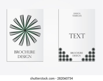 Abstract Brochure, cover. Modern vector illustrator.
