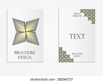 Abstract Brochure, cover. Modern vector illustrator.