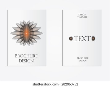 Abstract Brochure, cover. Modern vector illustrator.