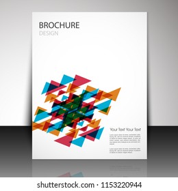 Abstract brochure covers page vector design. Collection of Professional business flyer, stylish brochure, magazine cover, poster & corporate banner design, with halftone template, corporate background
