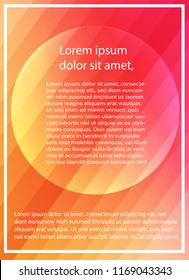 abstract brochure design