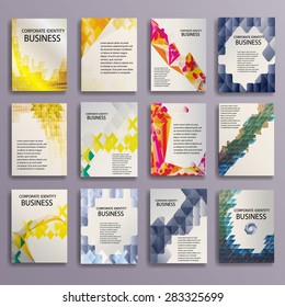 Abstract Brochure Design. 