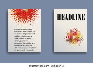 Abstract Brochure Design. 