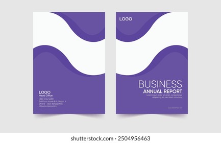 abstract brochure design. authentic brochure cover